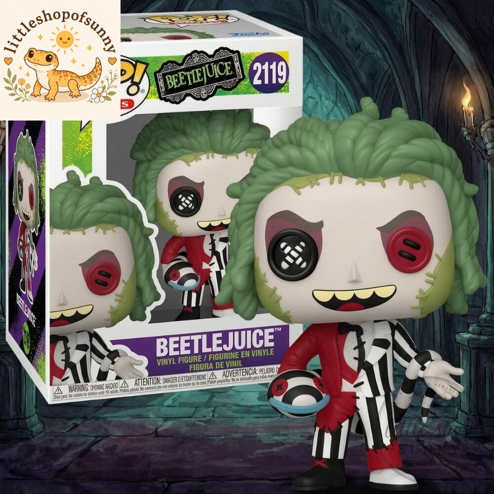 Funko Pop Beetlejuice and Coraline Figure 2026