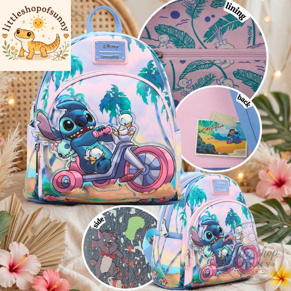 Loungefly Disney Lilo Stitch Mini Backpack