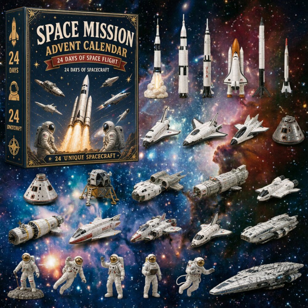 Space Exploration Legends Advent Calendar 2026 4 Space Exploration Legends Advent Calendar 2026