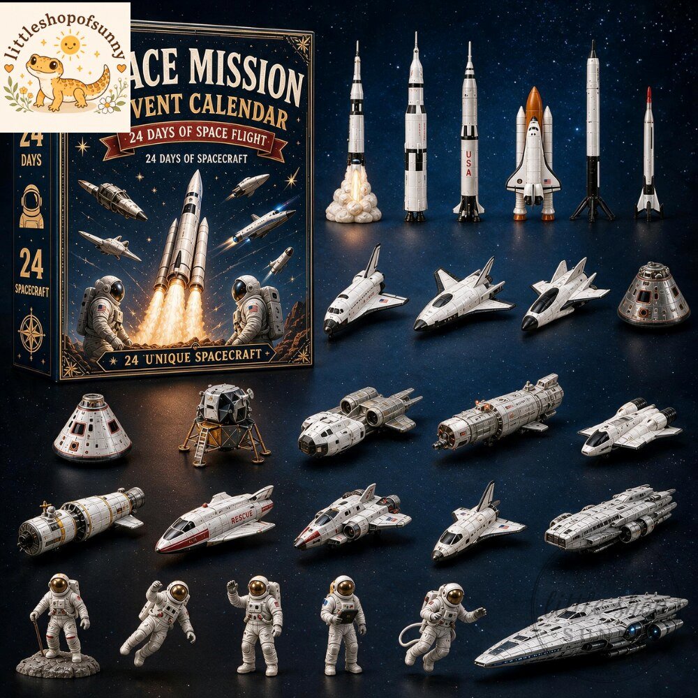 Space Exploration Legends Advent Calendar 2026 5 Space Exploration Legends Advent Calendar 2026