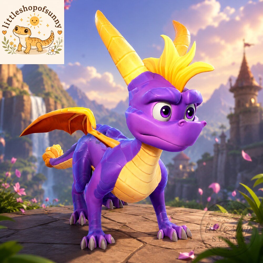 Spyro the Dragon Collectible Figure 2026 Edition 5 Spyro the Dragon Collectible Figure 2026 Edition