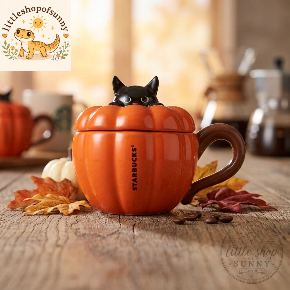 Starbucks Halloween Pumpkin Black Cat 2026 Starbucks Halloween Pumpkin Black Cat Collectible 2026 – image 3 of 3