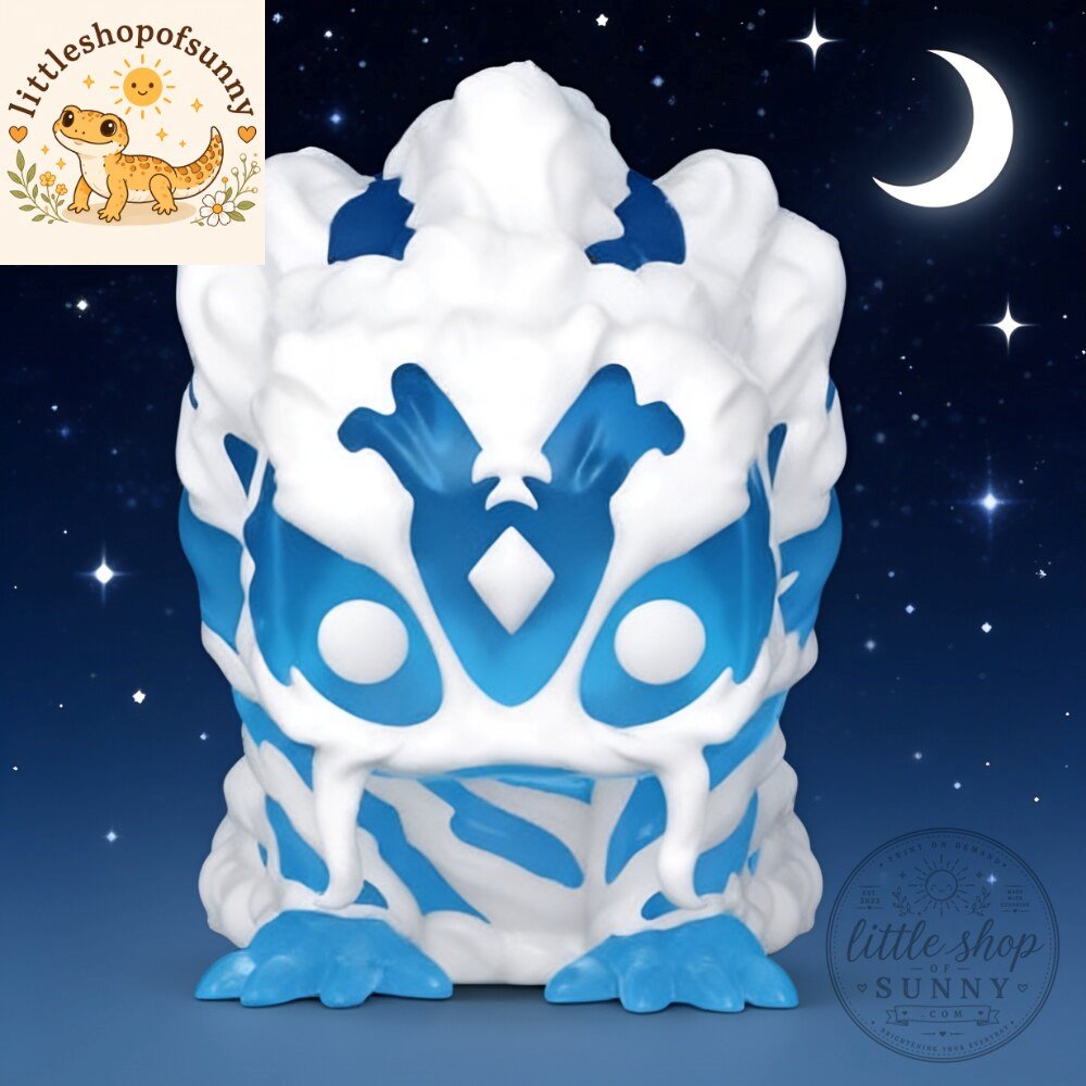 Yeti Devil Fruit Figure from the popular game Blox Fruits Yeti Devil Fruit Figure - Blox Fruits Game Collectible – image 3 of 3