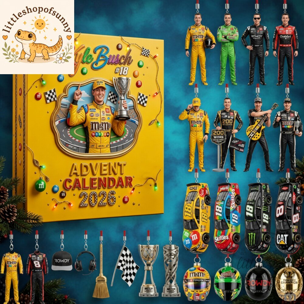 NASCAR Racing Kyle Busch Advent Calendar 2026