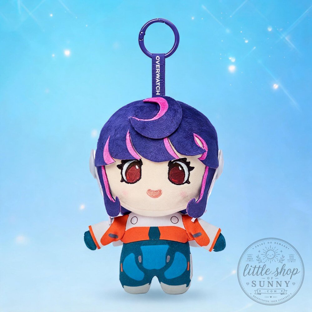 Overwatch Plush Keychain Genji Juno Kiriko Collectible Toys 7 Overwatch Plush Keychain Genji Juno Kiriko Collectible Toys